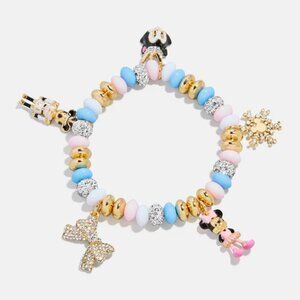 BaubleBar Disney Mickey Mouse & Minnie Mouse Nutcracker Charm Bracelet